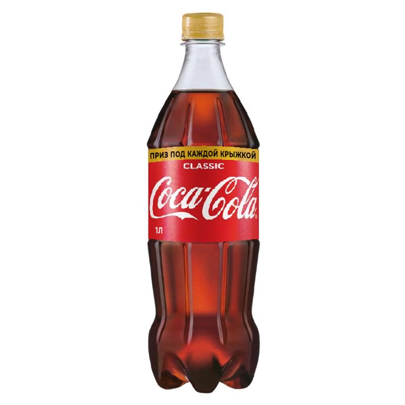 Напиток газированный Coca Cola Classic 1 л/бут 12 бут/уп