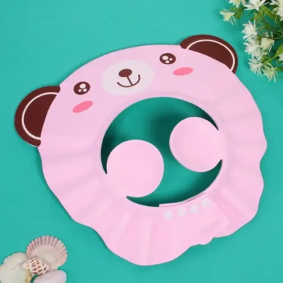 Козырёк для купания детский «Magic Water - Мишка Бани», микс 2 цвета, d-30 см, d головы 15 см (пакет)