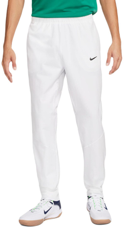 Мужские теннисные штаны Nike Court Advantage Dri-Fit Tennis Pants - white/black