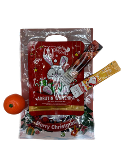 Подарочный набор в пакете "Дед мороз"