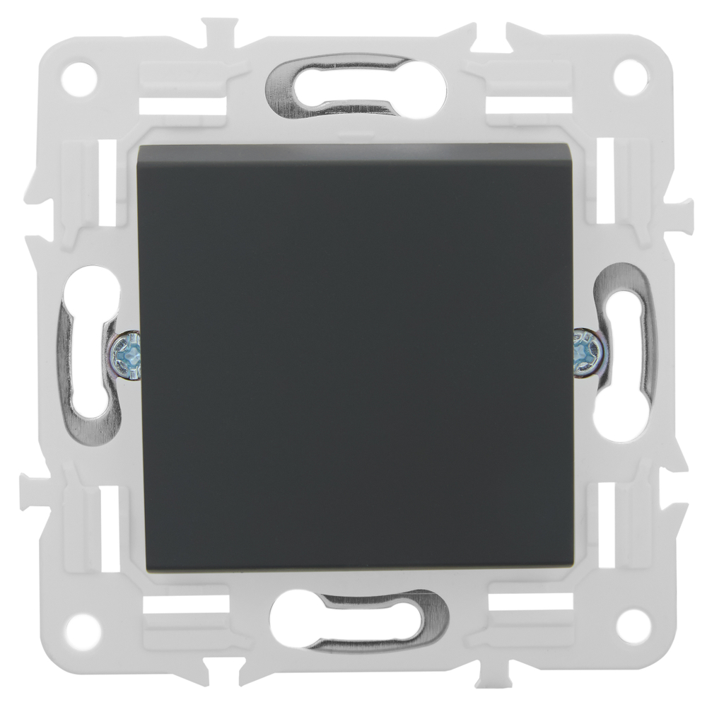 SKANDY Выключатель 1-клавишный перекрестный 10А SK-V03G графит IEK