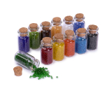 "Zlatka" набор бисера для рукоделия SGB №1 ассорти прозрачный