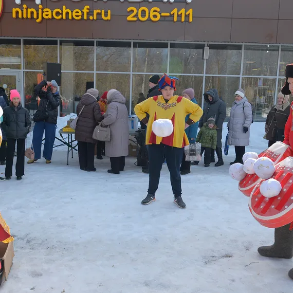Поймай снежки