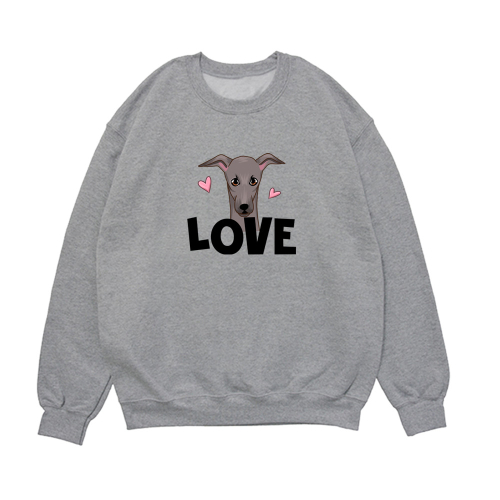 Свитшот "Левретка - LOVE"