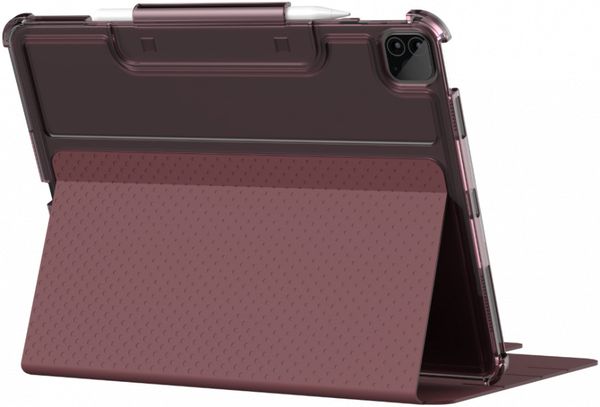 Чехол UAG Lucent для iPad Pro 12.9" (5th Gen, 2021), баклажан/розовый (Aubergine/Dusty Rose)