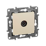 Розетка TV (телевизионная) оконечная - слоновая кость ETIKA Legrand