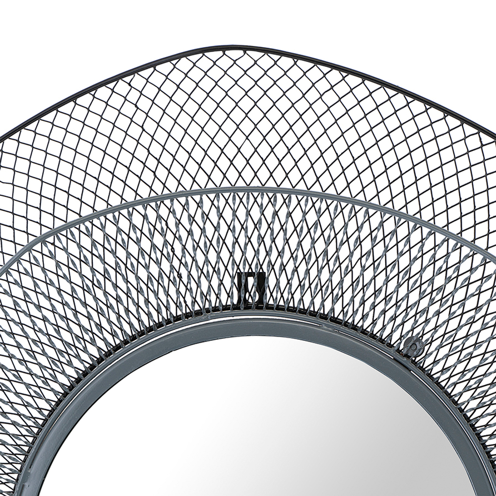 Зеркало настенное Bergenson Bjorn Vinger, 79 см, черное