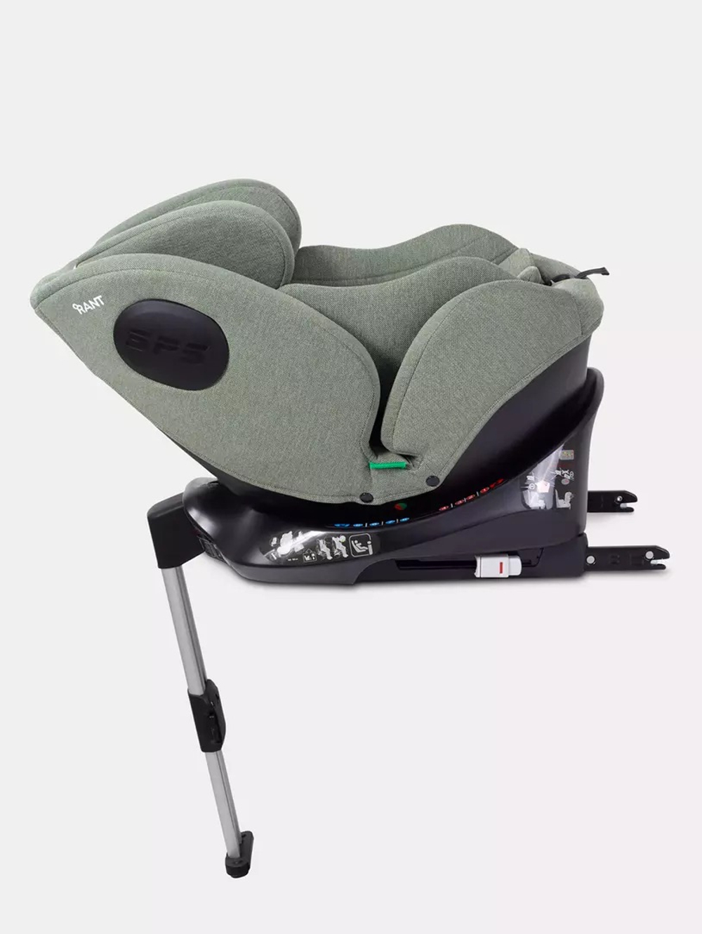 Автокресло детское Rant Altera Isofix I-Size группа 0/1/2/3 (0-36 ) Green