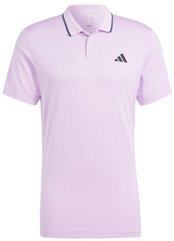 Мужское теннисное поло Adidas Tennis Freelift Polo - bliss lilac/orchid fusion