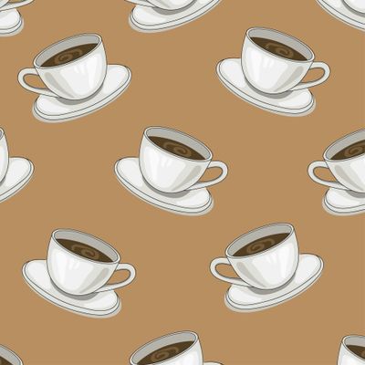 pattern coffee cup, tea cup,