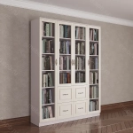 Шкаф книжный 4/6 (мадес)