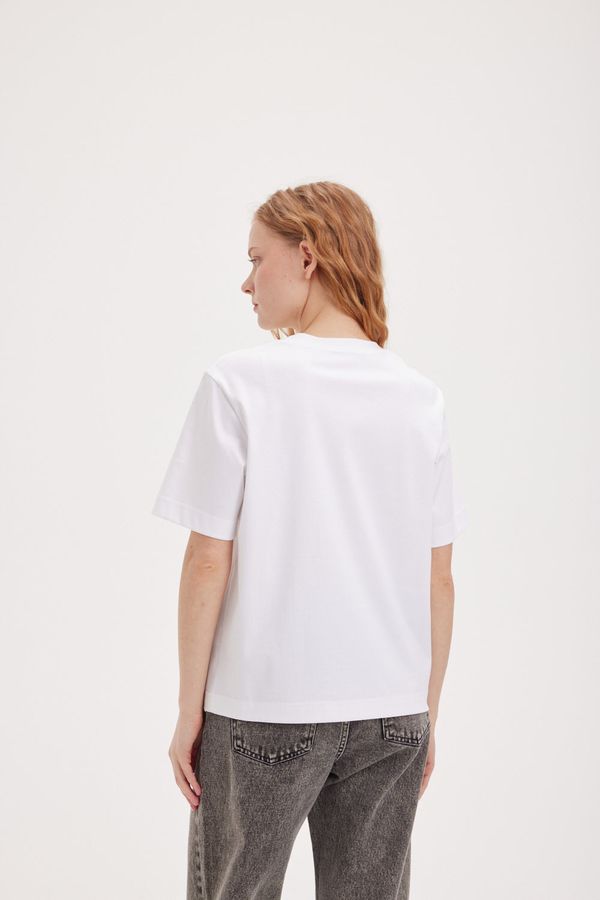 Футболка из мерсеризированного хлопка 