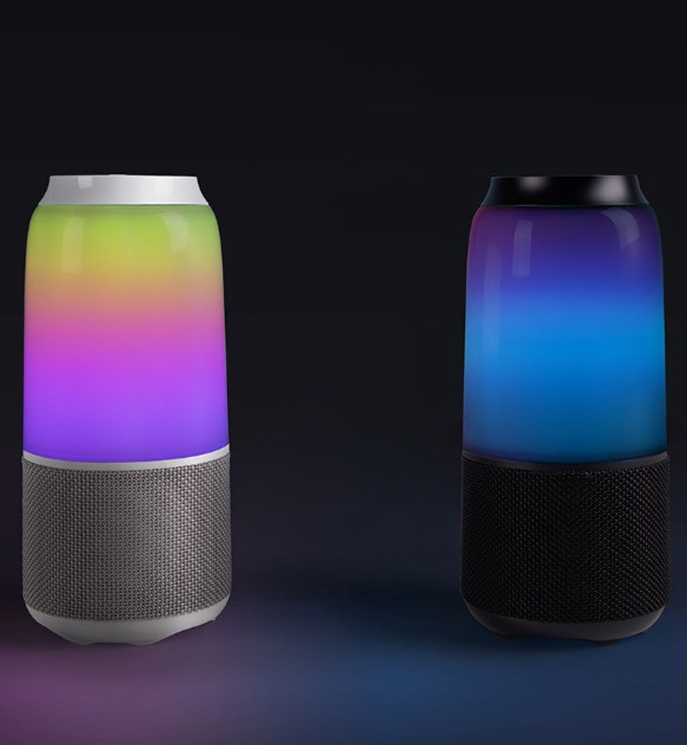 Колонка портативная с подсветкой Xiaomi Velev V03 Colorful Lighting Sound, белый