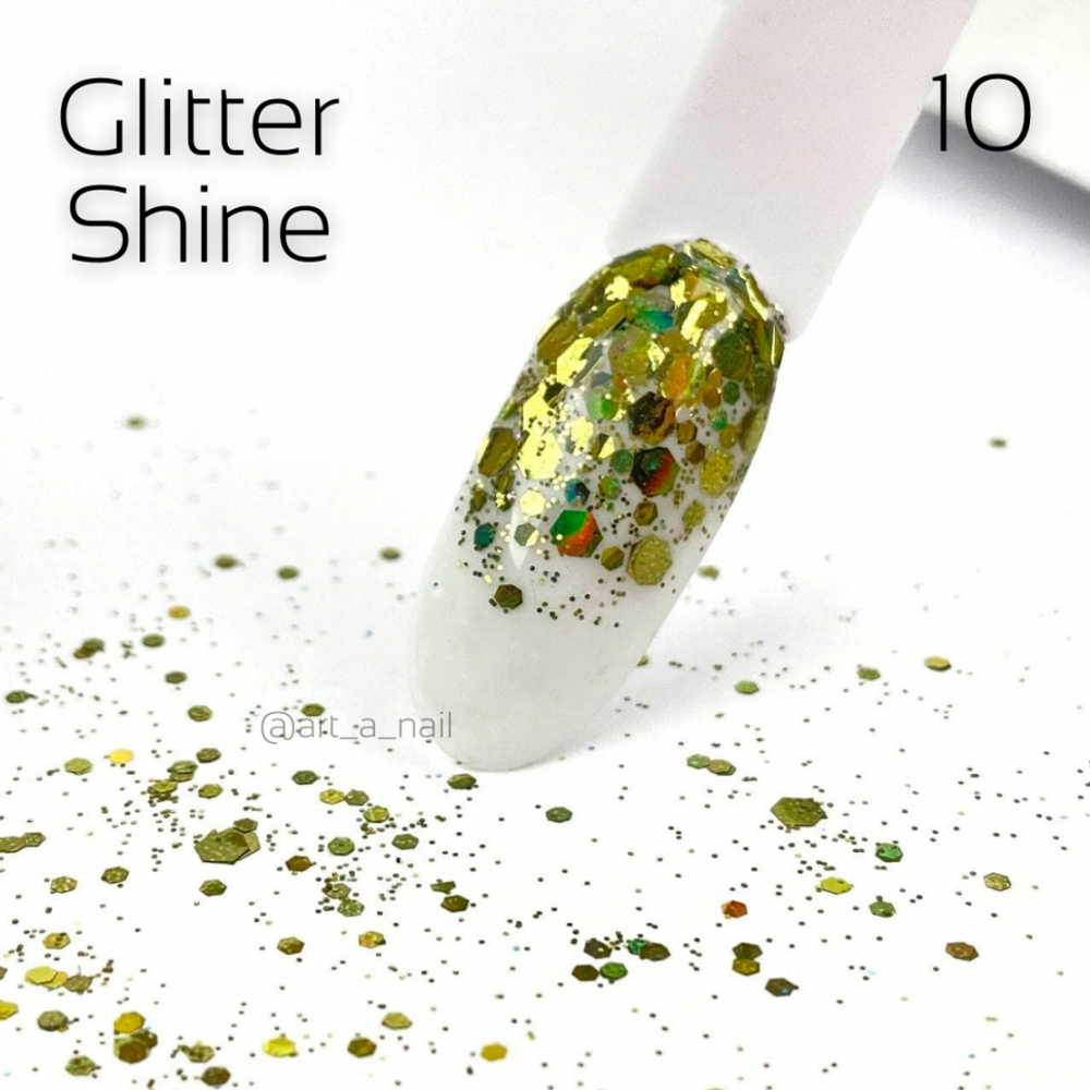 ART-A Глиттер Shine 10