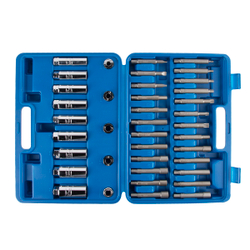 WDK-214590 Набор головок и вставок для разборки и сборки стоек амортизаторов, набор 39 пр. (VW, AUDI