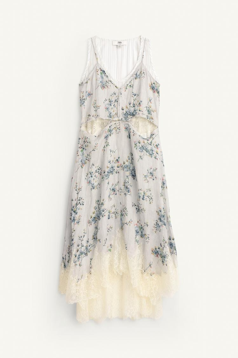 ZARA ПЛАТЬЕ С ПРИНТОМ - LIMITED EDITION, РАЗНОЦВЕТНЫЙ