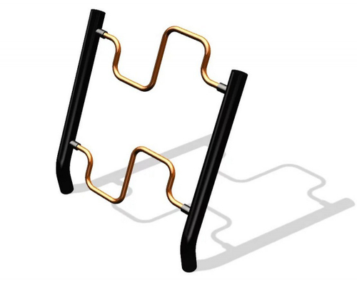 Уличный тренажер Вело для колясочников Т.546