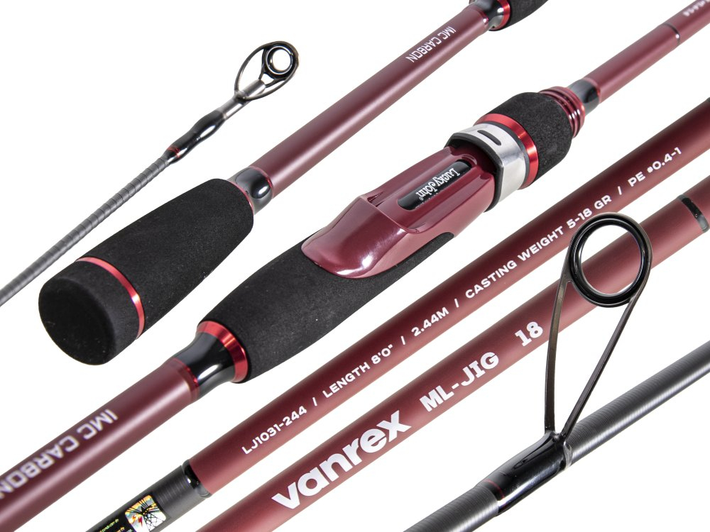 Спиннинг LUCKY JOHN Vanrex ML-Jig 18 8'0" / 244 см, 5-18 г