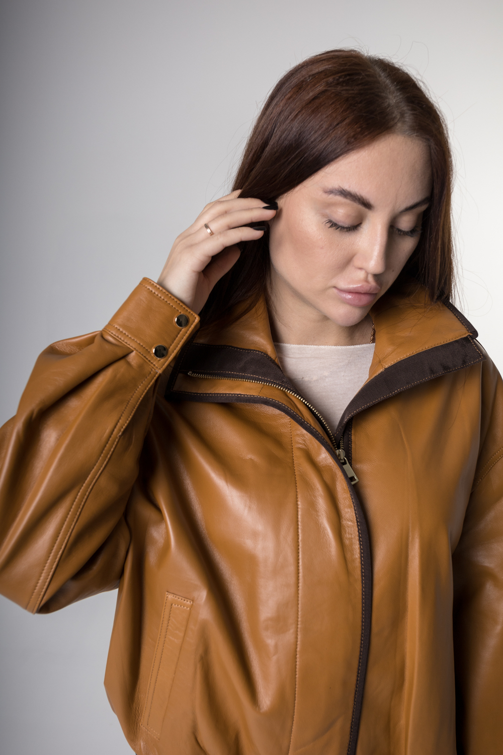 Куртка из натуральной кожи