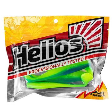 Виброхвост Zander 4'/10,2см Blue Lime 5шт. (HS-36-040) Helios