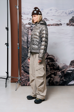 Куртка Nothomme Blue Down Jacket "Silver"