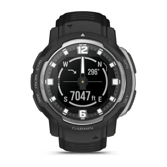 Умные часы Garmin INSTINCT CROSSOVER - Standard Edition, черный