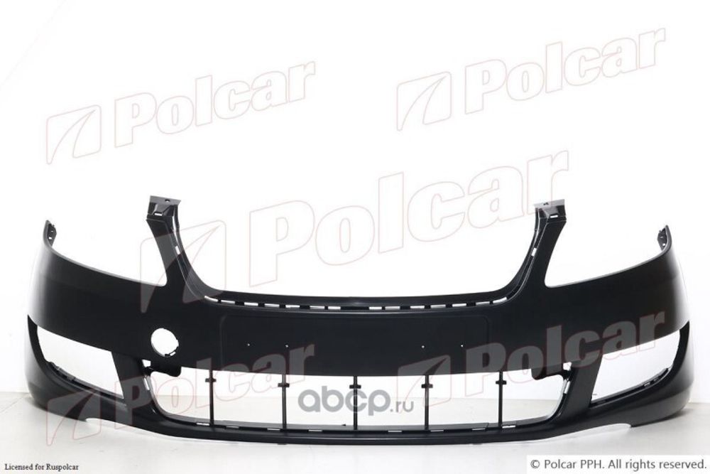 Бампер Skoda Fabia перед. 2011-2014 г. (Polcar)