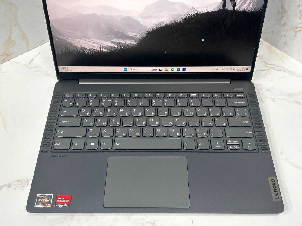 Ноутбук Lenovo IdeaPad 5 Pro 14ACN6 (82L7000TRK) 14"/AMD Ryzen 7 5800U/RAM 16GB/SSD 1024GB/Radeon Graphics/2880*1800/IPS 90Hz/DOS/Подсветка кл-ры: LED/Серый. Состояние: B1