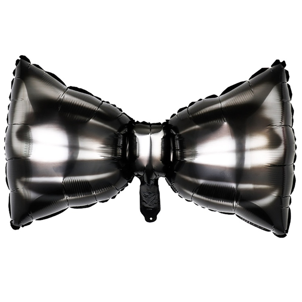 Шар фольгированный Бант 76 см (Черный)