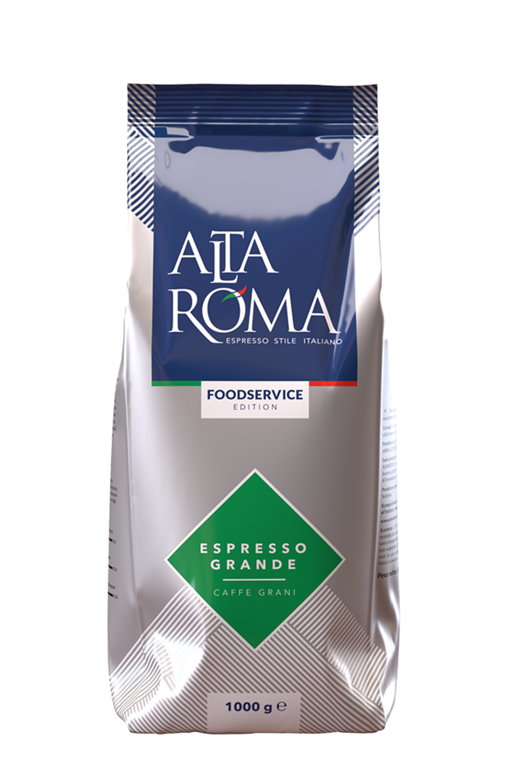 Кофе жареный в зернах Alta Roma Espresso Grande, пакет 1 кг