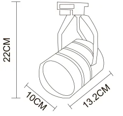Трековый светильник Arte Lamp