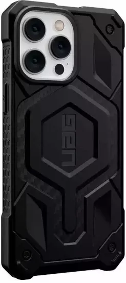 Чехол с поддержкой MAGSAFE Uag Monarch Pro для iPhone 14 Pro 6.1", цвет карбон (Carbon Fiber)