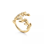 Кольцо из жёлтого золота 18k.🌿Tiffany , Olive, В наличии