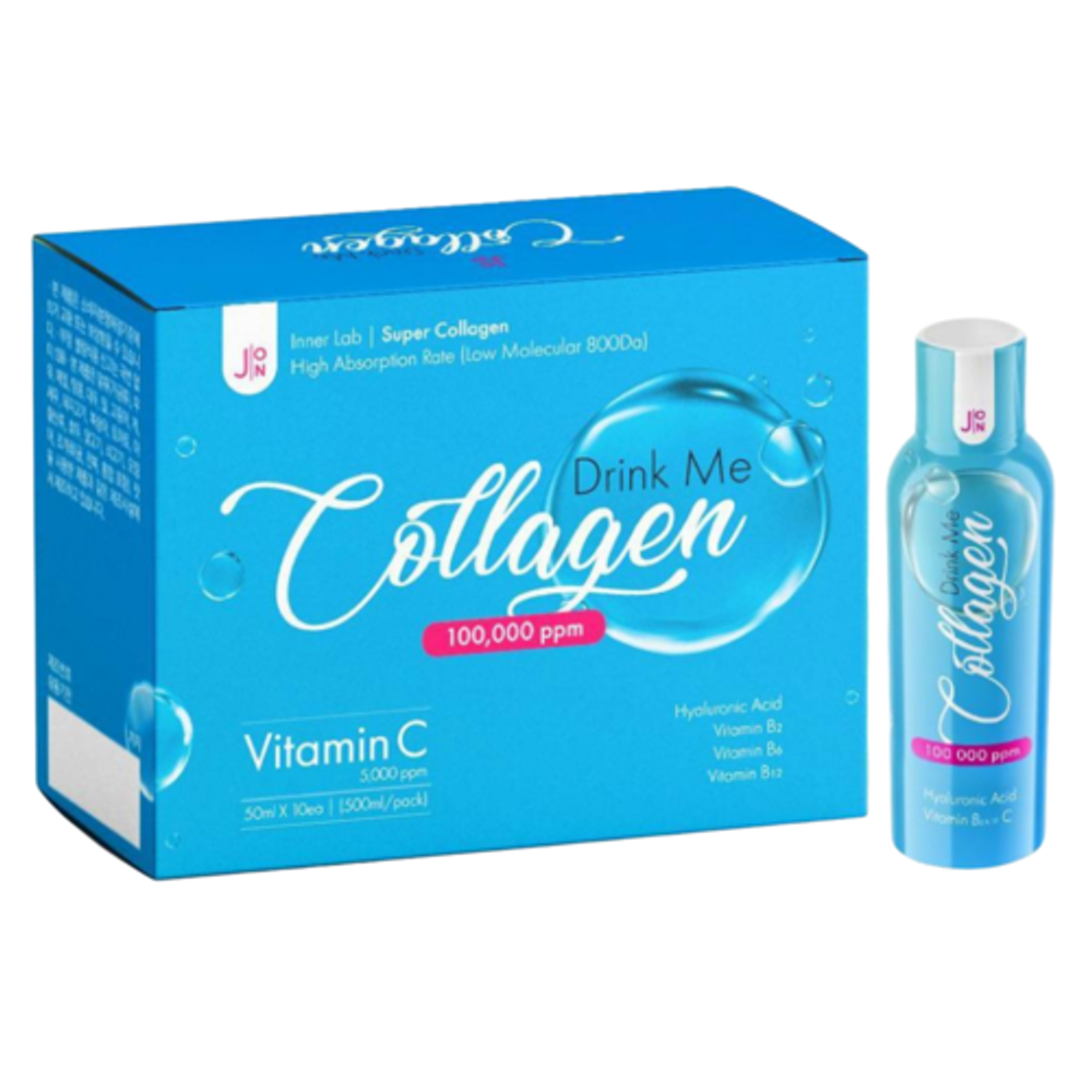 J:on Жидкий коллаген БАД - Drink Me Collagen 100,000ppm, 1шт * 50мл