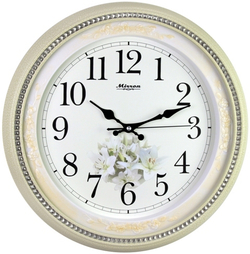 Настенные часы MIRRON F320A ЖТБ