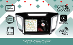 Магнитола для Hyundai Creta 2016-2021 (рамка 9) - Vaycar VA23-9407 на Android 13, 8-ядер, 4G SIM-слот
