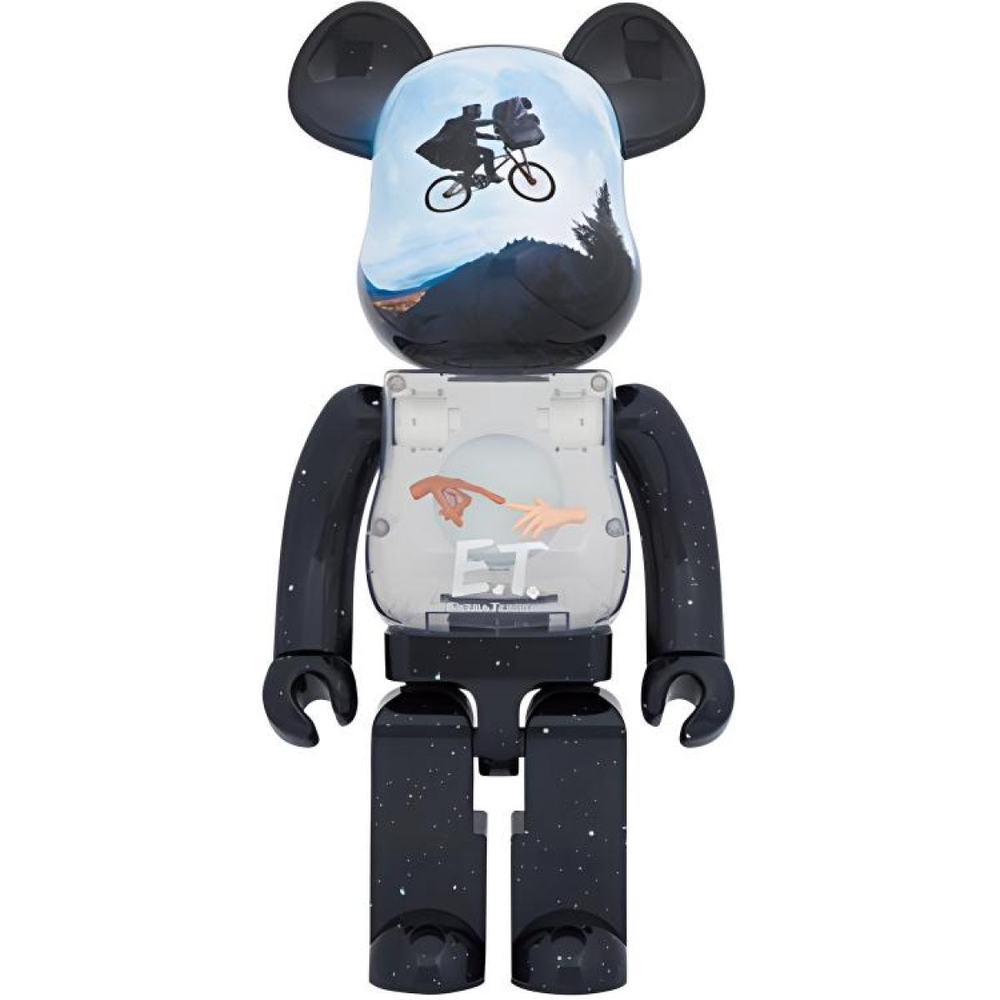 Дизайнерские игрушки BE@RBRICK 1000% x E.T. LIGHT UPVer. 70cm, LIGHT-1000％