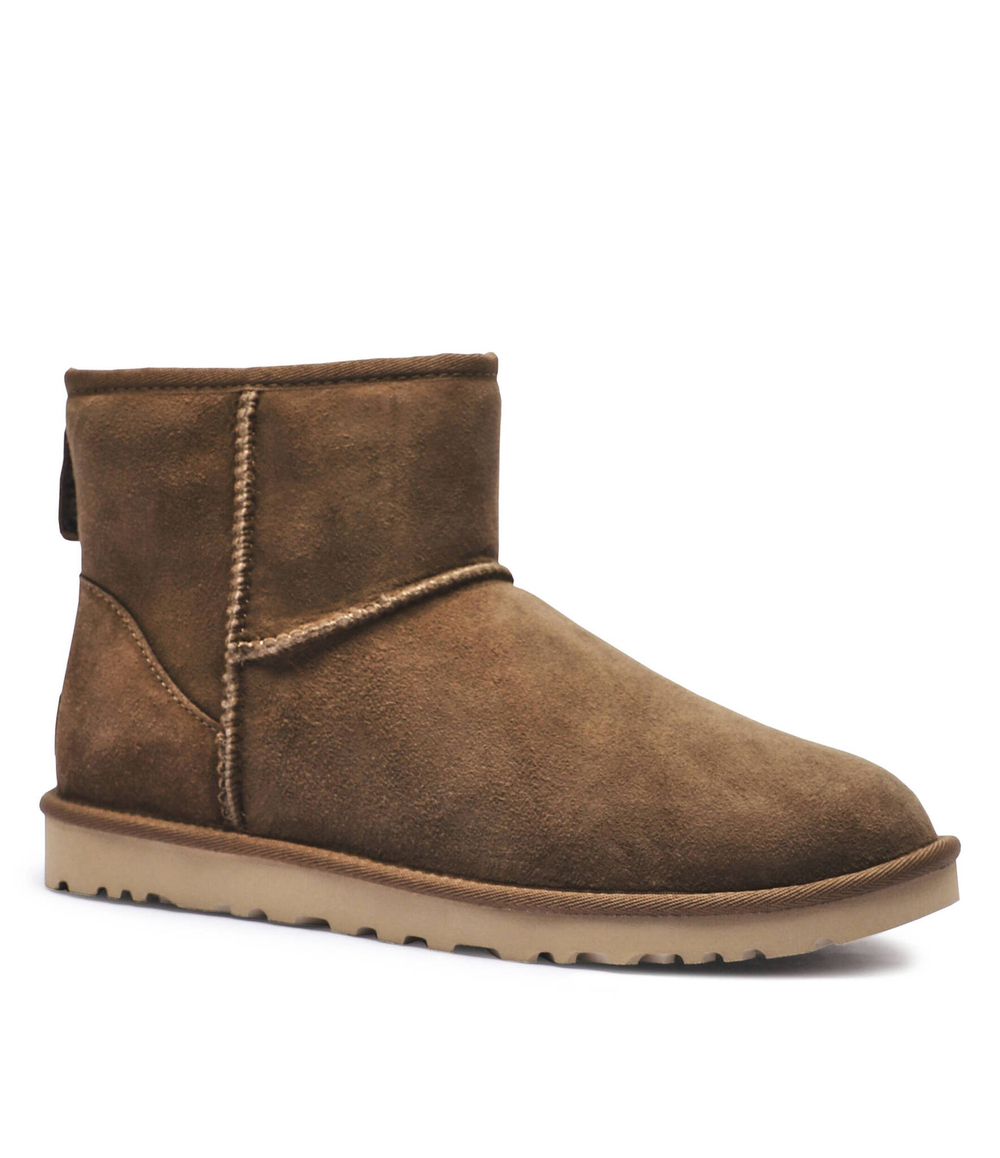 Утепленные высокие сапоги M CLASSIC MINI UGG - коричневый(1002072)