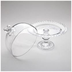 БЛЮДО "SWEETY" С КРЫШКОЙ НА НОЖКЕ 19,5Х20,5 СМ