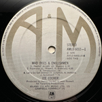 Joe Cocker - Mad Dogs & Englishmen 2LP (Англия)