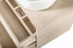 Тумба с раковинами и столешницей BelBagno KRAFT 120 Rovere Galifax Bianco
