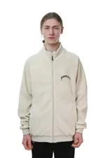 Толстовка Ymkashix Puff Zip велюровая бежевый