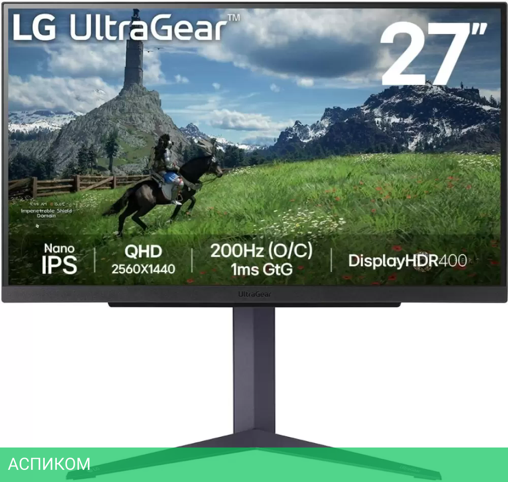 Игровой монитор LG UltraGear 27GS85Q-B