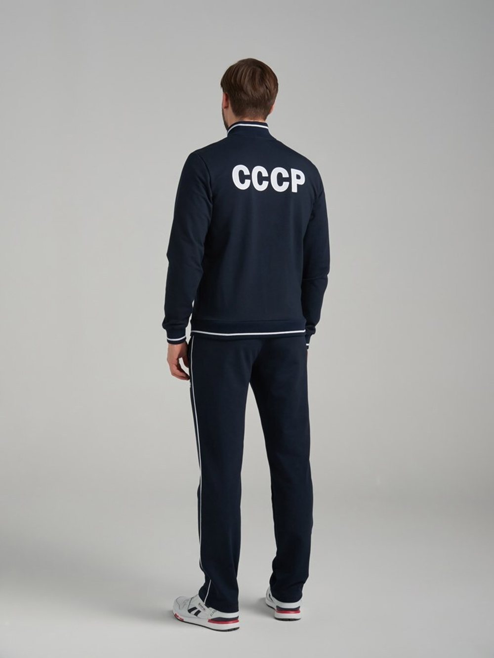 Спортивный костюм СССР 80 х 11M-RR-1567 темно синий