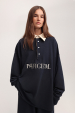 Джемпер поло с вышивкой