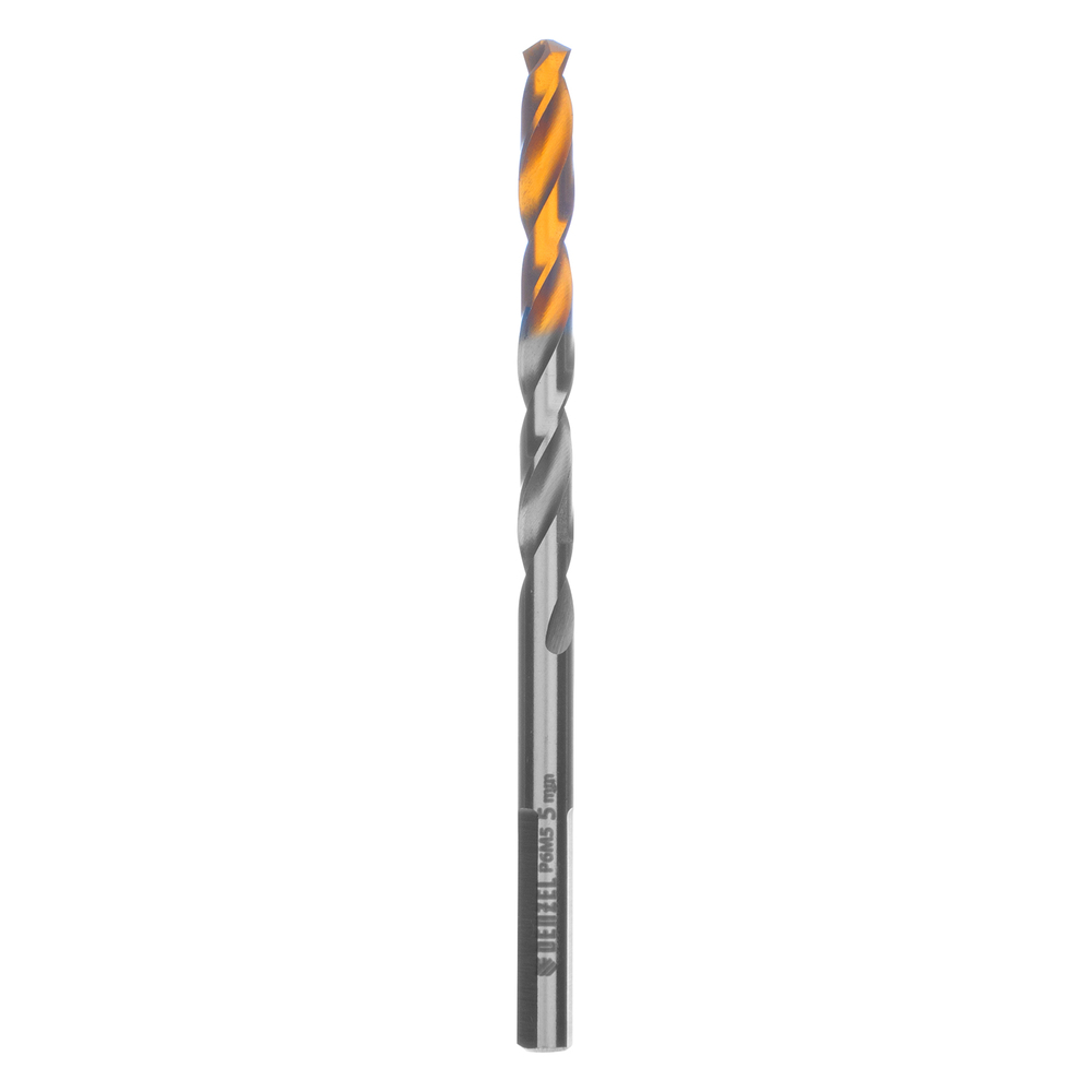 Сверло спиральное по металлу 5 x 86 мм, Р6М5, Golden Tip Denzel