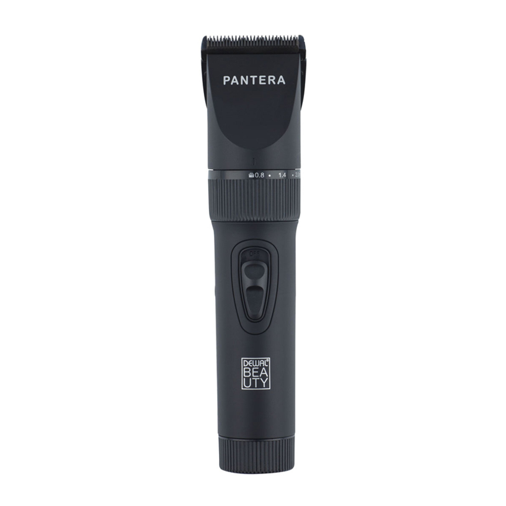 Машинка для стрижки волос аккумуляторная с блоком питания Pantera Black DEWAL BEAUTY HC9002-Black в коробке