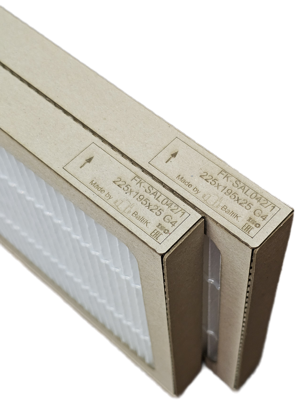 Комплект фильтров   FK-SAL042/1 (аналог  Salda  MPL  для  установок  Salda Smarty 3XP / 4XP  225x195x25 /  4G+4G)