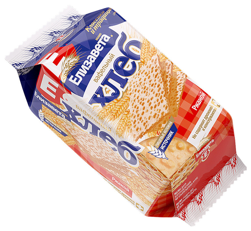 Хлебцы Вафельные Ржаные "Елизавета" 75гр