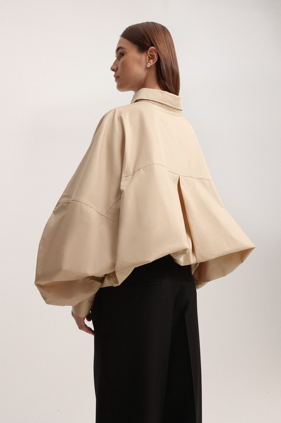 Рубашка О-силуэта